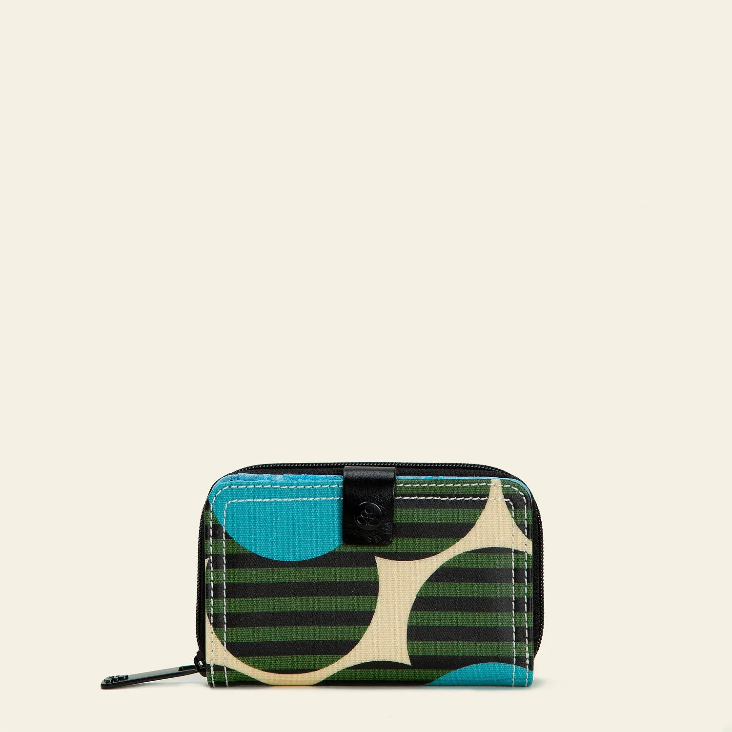 Frankie Foldout Wallet - Stripe Flower Calypso