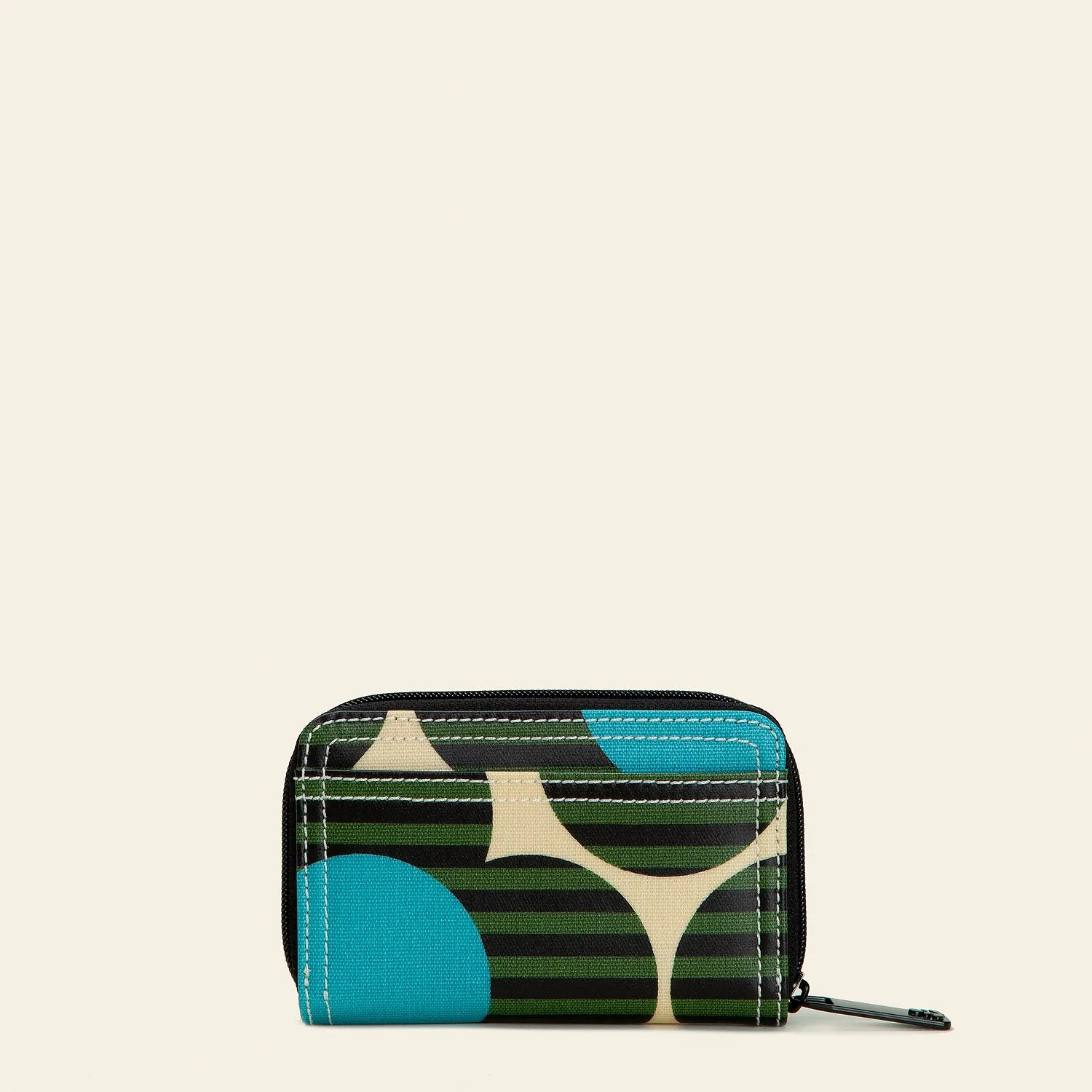 Frankie Foldout Wallet - Stripe Flower Calypso