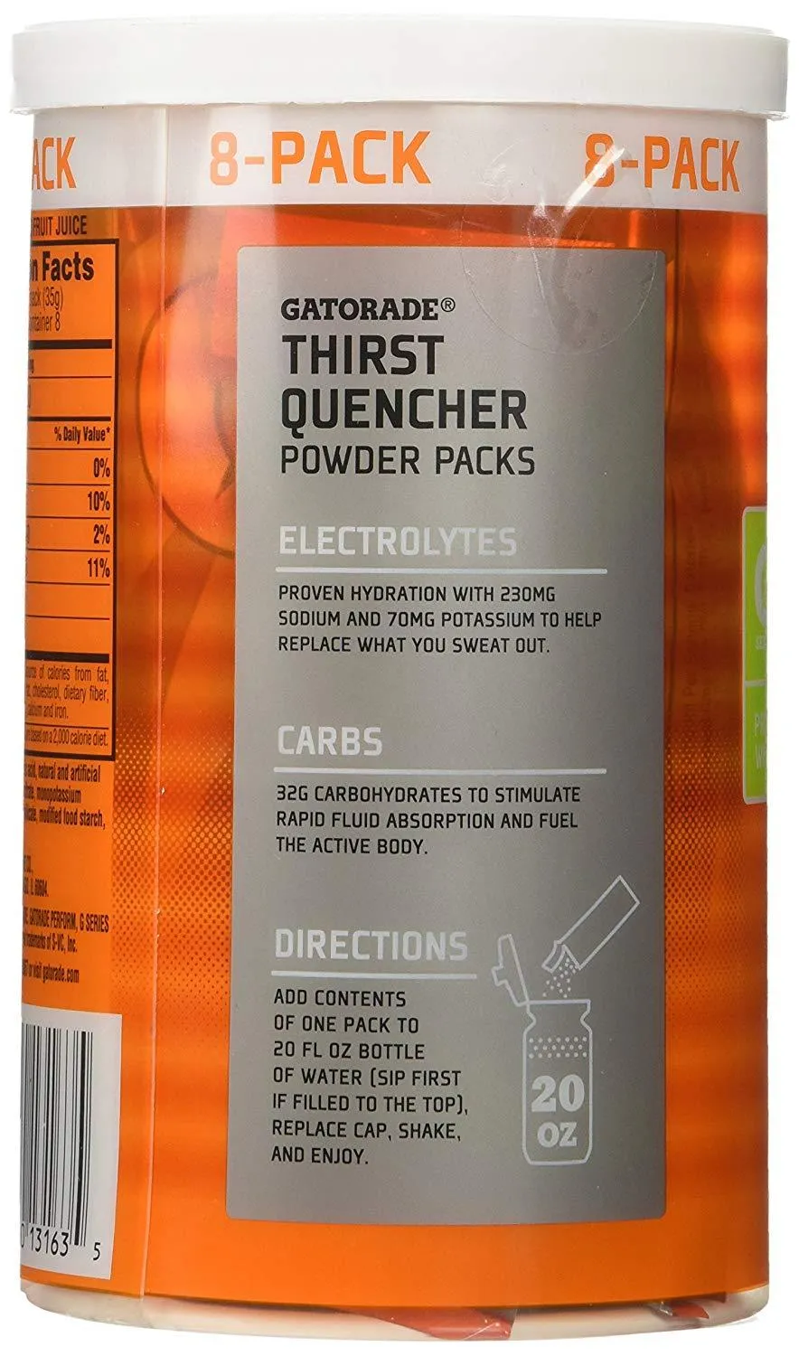 Gatorade Thirst Quencher Powder Packs