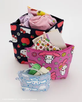 Go Pouch Set in Hello Kitty and Friends