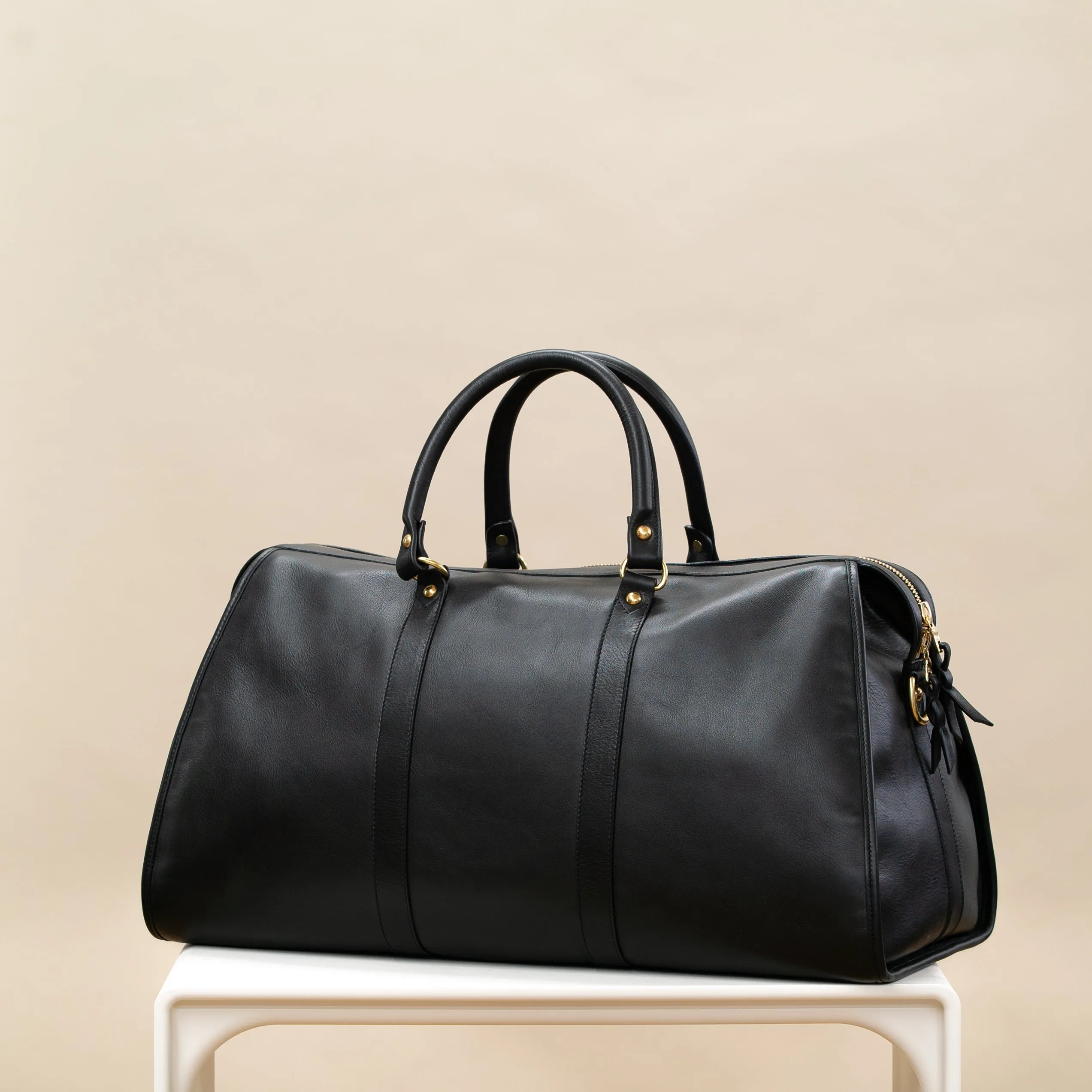 Hampton Duffle - Tumbled Leather