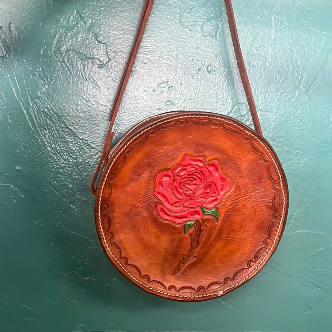 Handmade Leather Cantina Style Purse