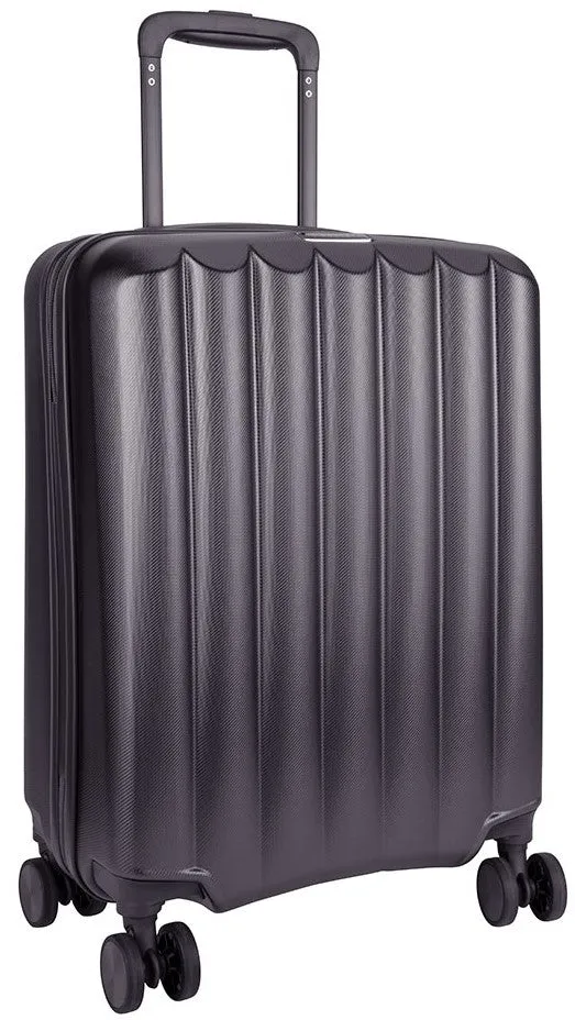 Jo Borkett Gatsby 4-Wheel Trolley Carry-On | Charcoal