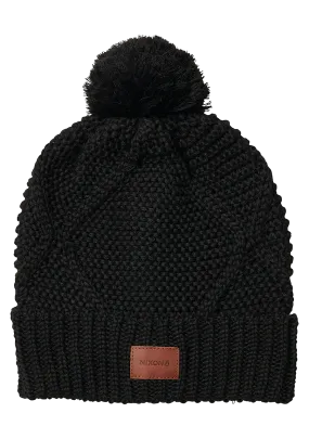 Julian Pom Beanie - Black