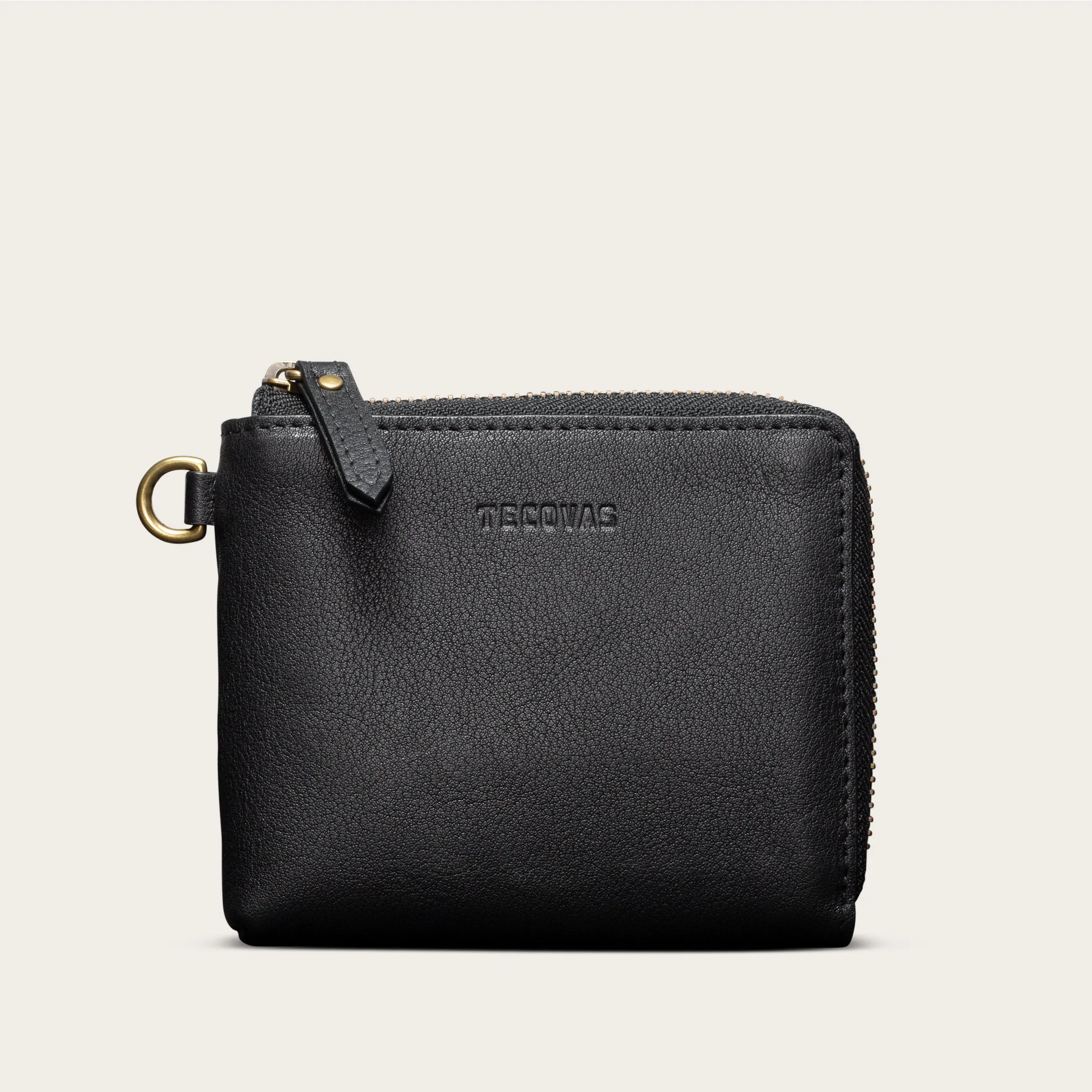 Leather L-Zip Wallet