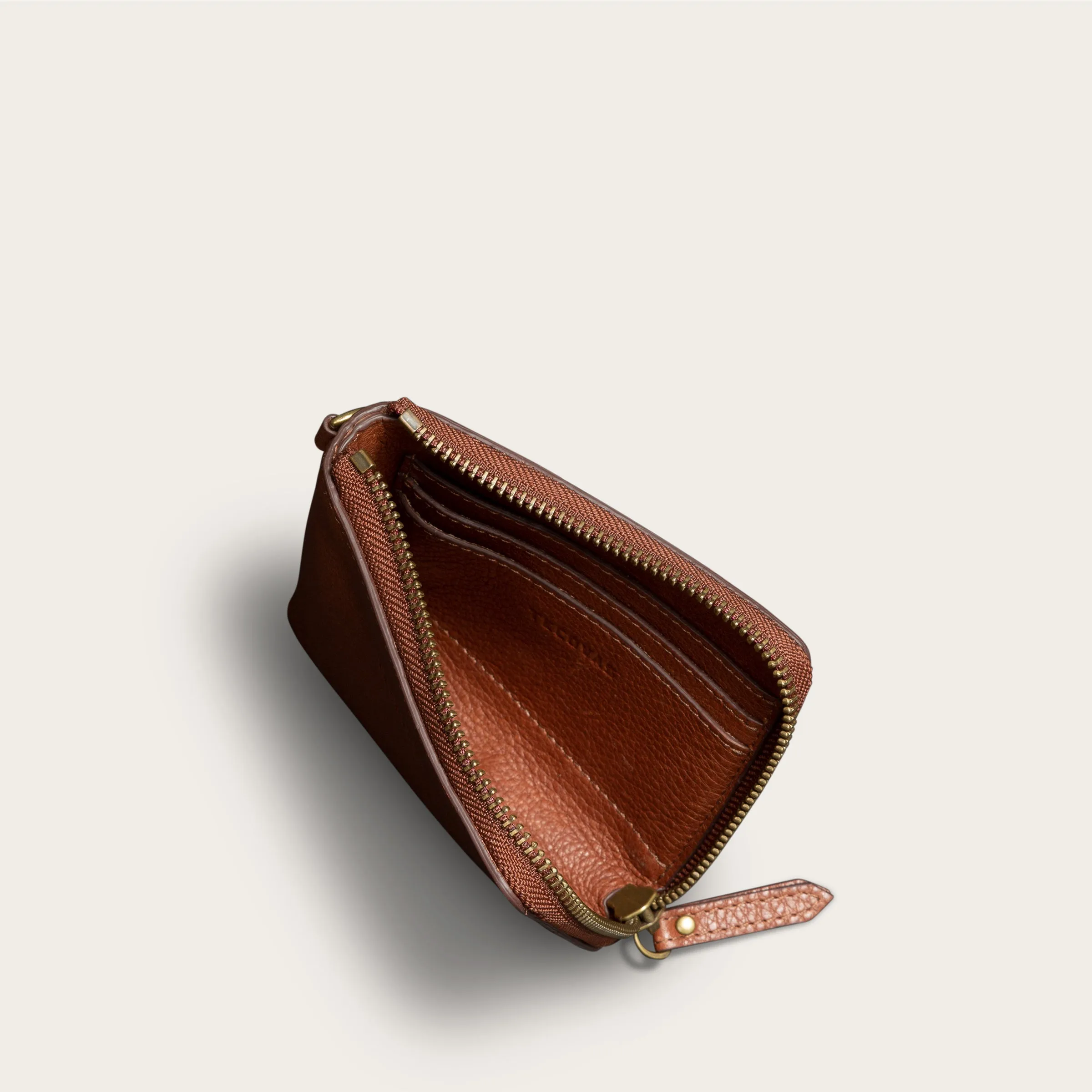 Leather L-Zip Wallet