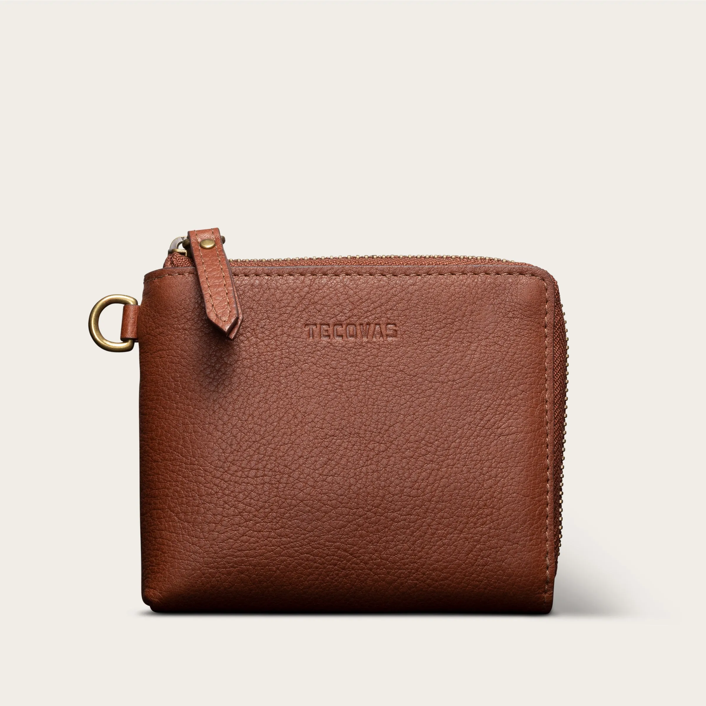 Leather L-Zip Wallet