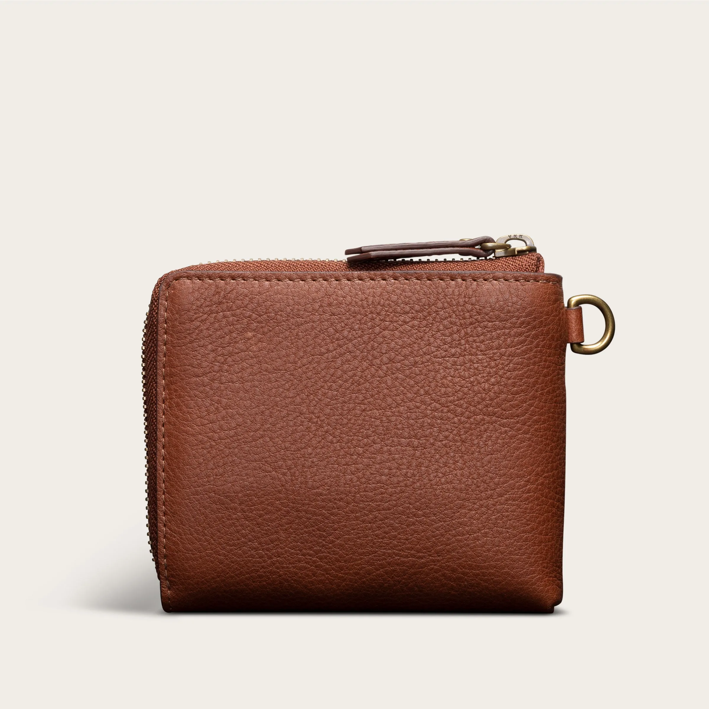 Leather L-Zip Wallet