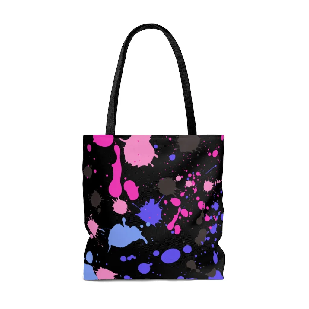 Omnisexual Paint Splash Tote Bag