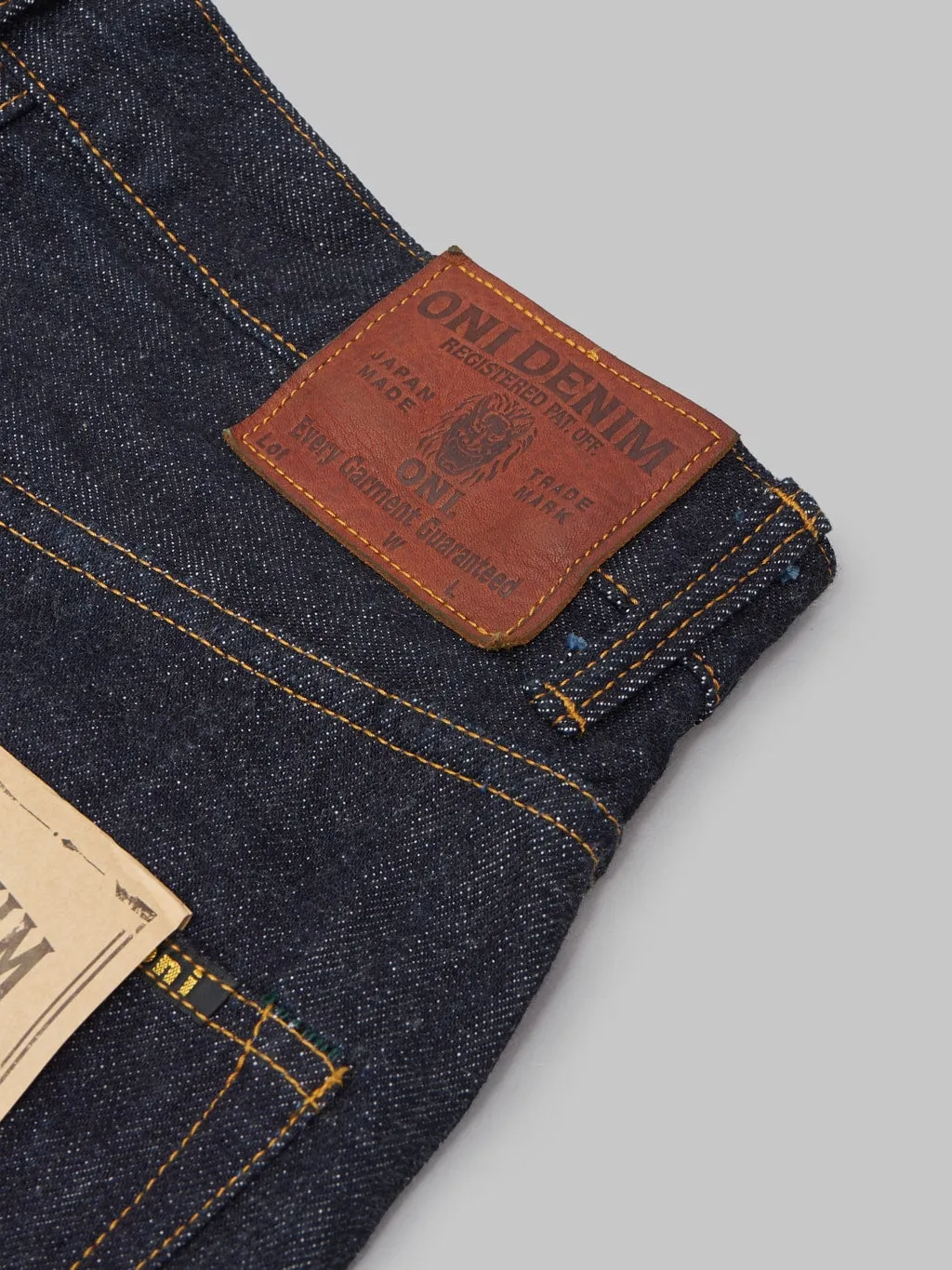 ONI Denim ONI-266 "Low Tension" 15oz Relax Straight Jeans