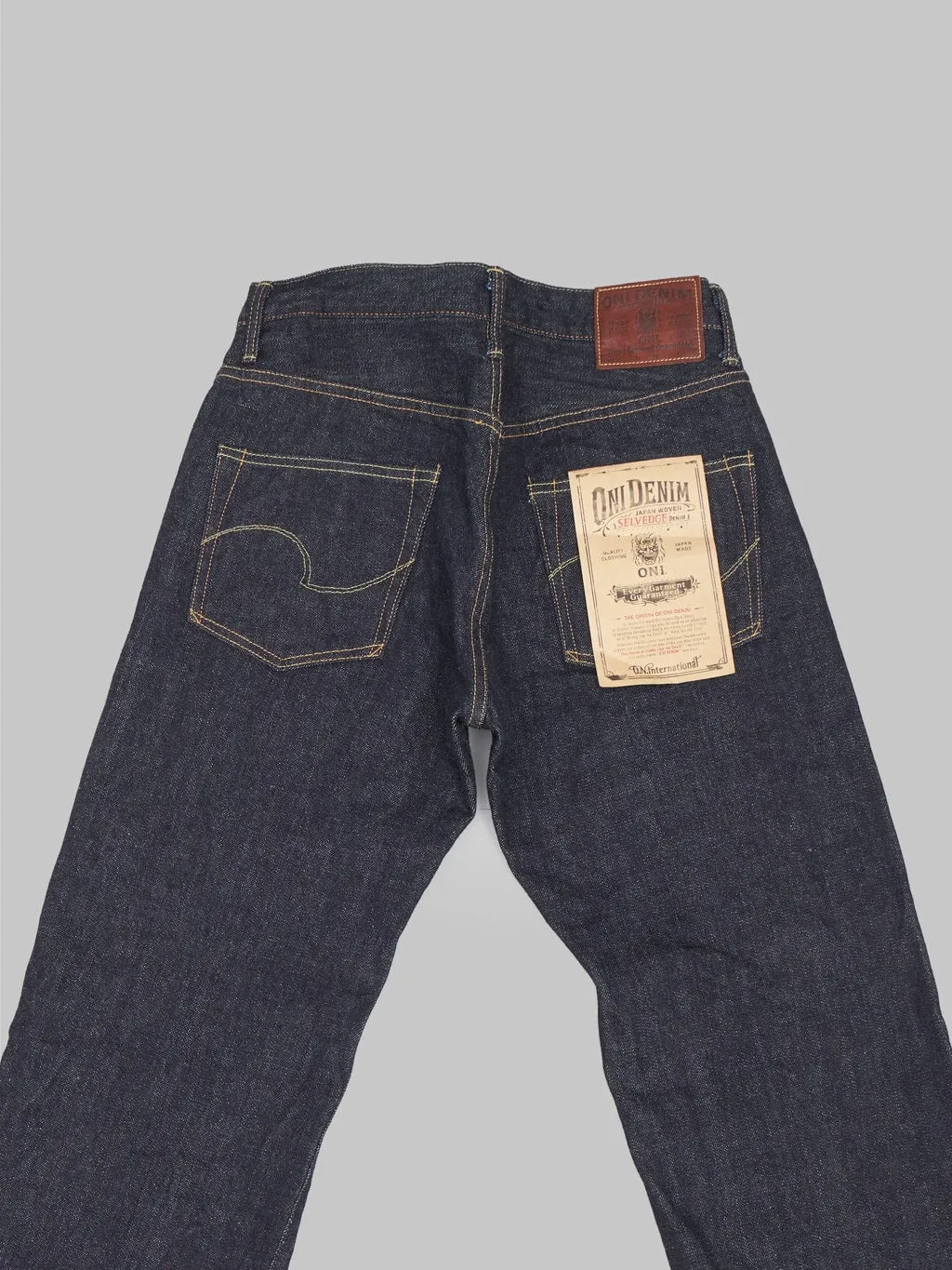 ONI Denim ONI-266 "Low Tension" 15oz Relax Straight Jeans