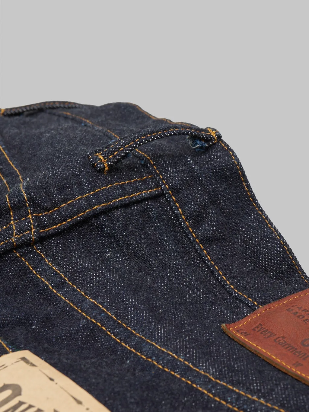 ONI Denim ONI-266 "Low Tension" 15oz Relax Straight Jeans