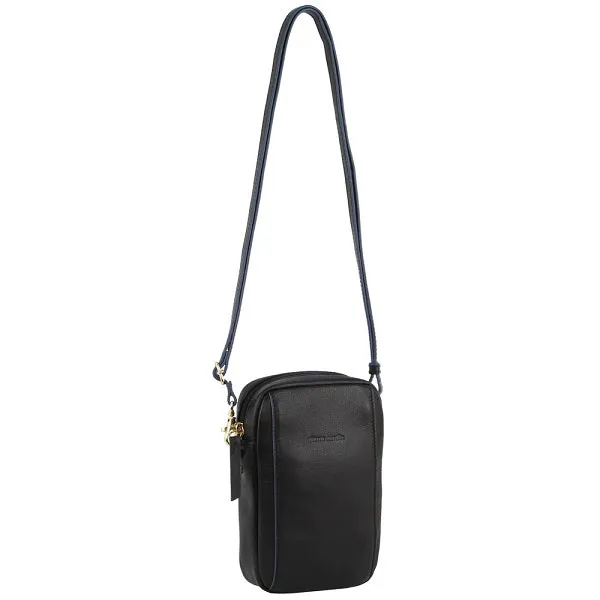 Stylish Pierre Cardin Italian Leather Crossbody Bag - Model PC3476 - Elegant Design for Everyday Use