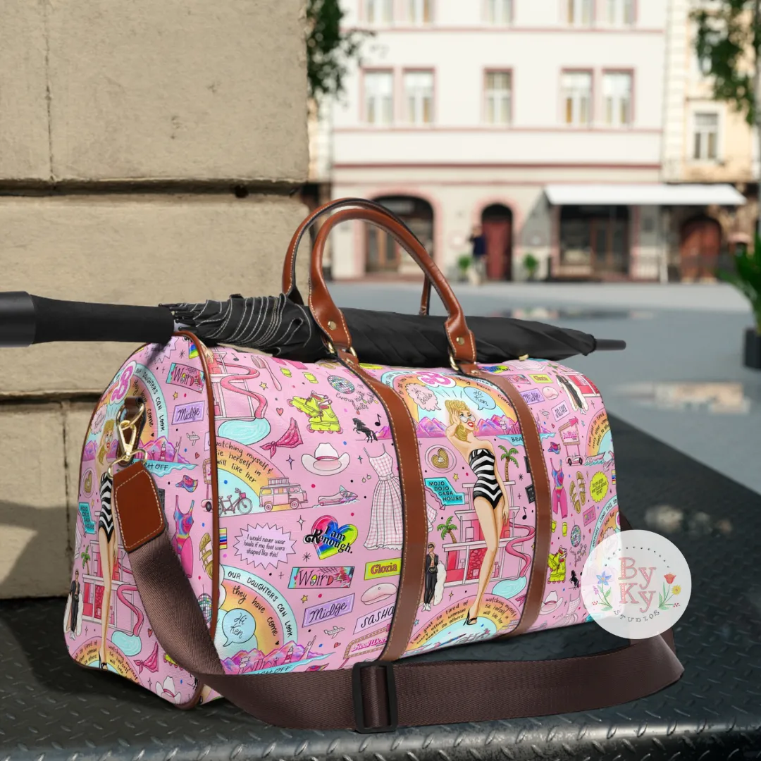 PREORDER: Barbie Movie Waterproof Duffle Bag