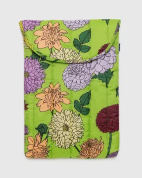 Puffy Laptop Sleeve 16" in Dahlia