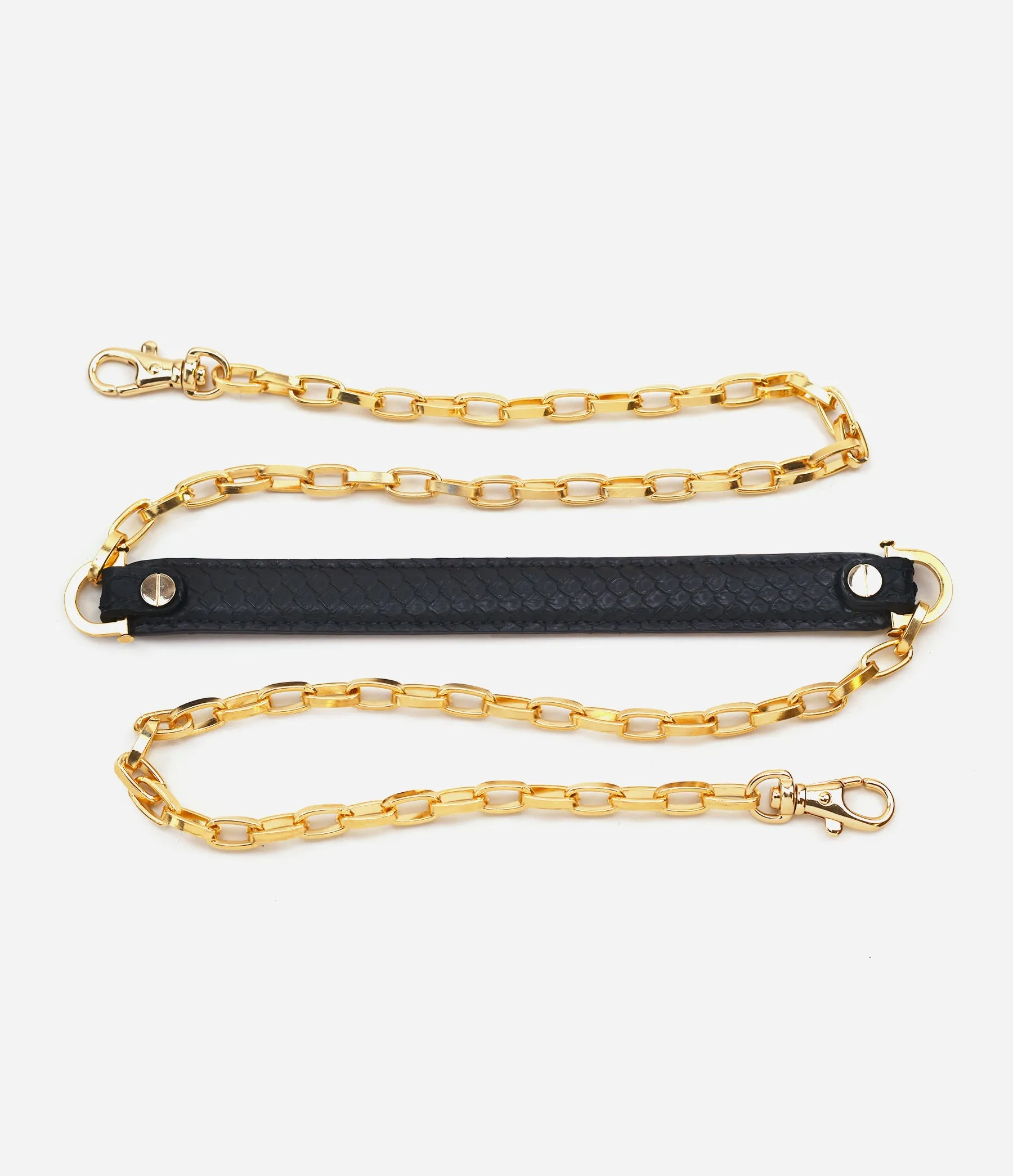 Python Padded Chain Shoulder Strap