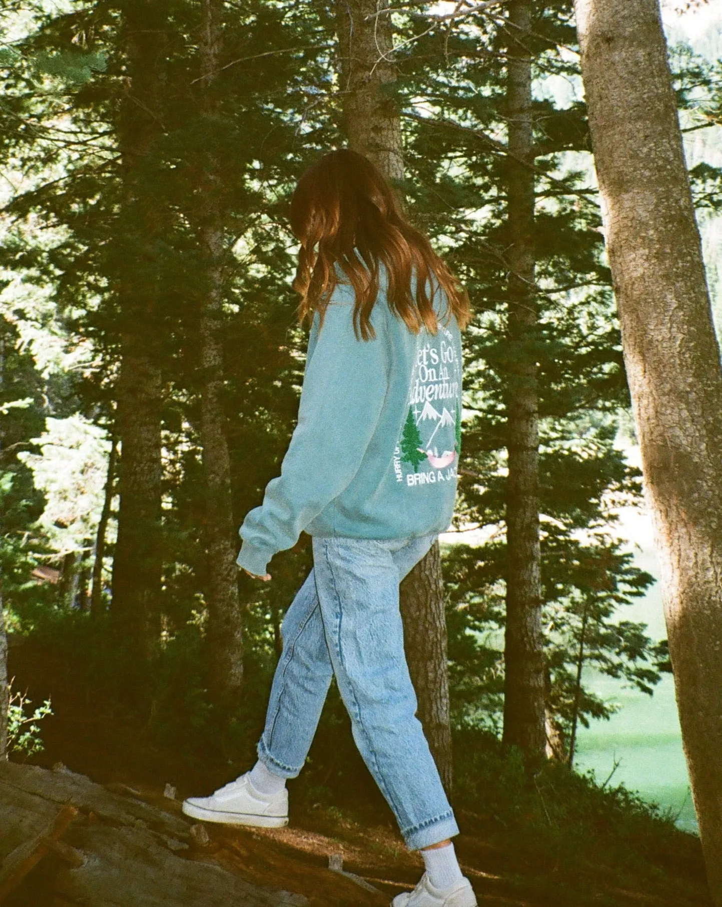 Luxurious Pine Green Oversized Adventure Hoodie