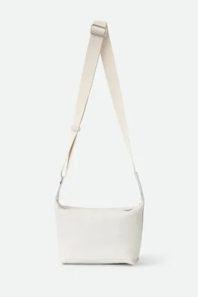 RAVELLO ITALIAN LEATHER HANDBAG IN BUTTER WHITE