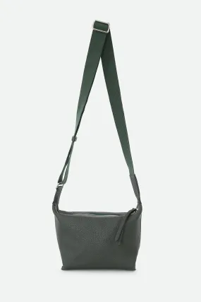 RAVELLO ITALIAN LEATHER HANDBAG IN FOREST