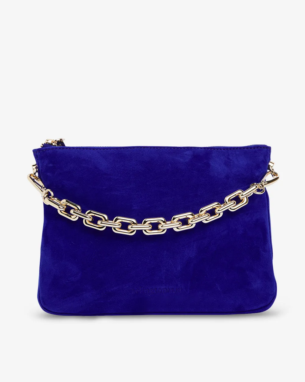 Samantha Crossbody - Cobalt Suede