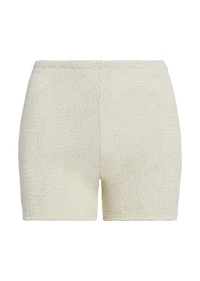 Santa Cruz Short - Ivory Crinkle