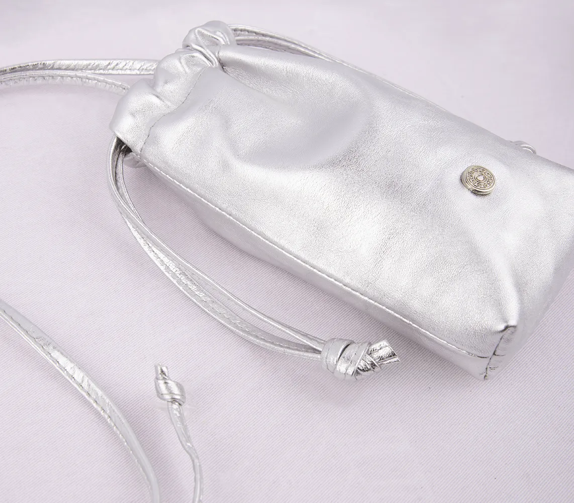 Star Mobile Pouch Silver