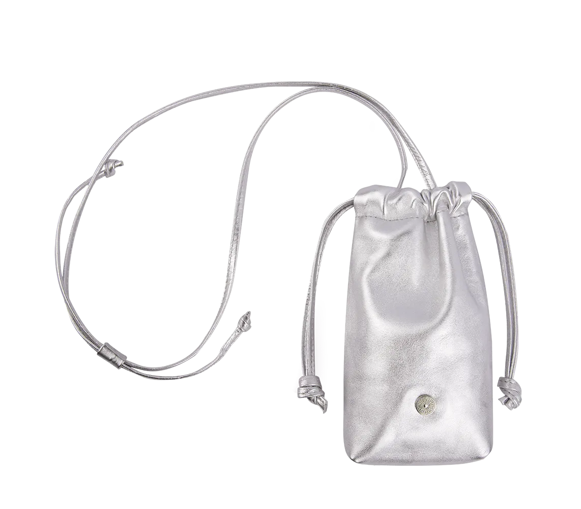 Star Mobile Pouch Silver