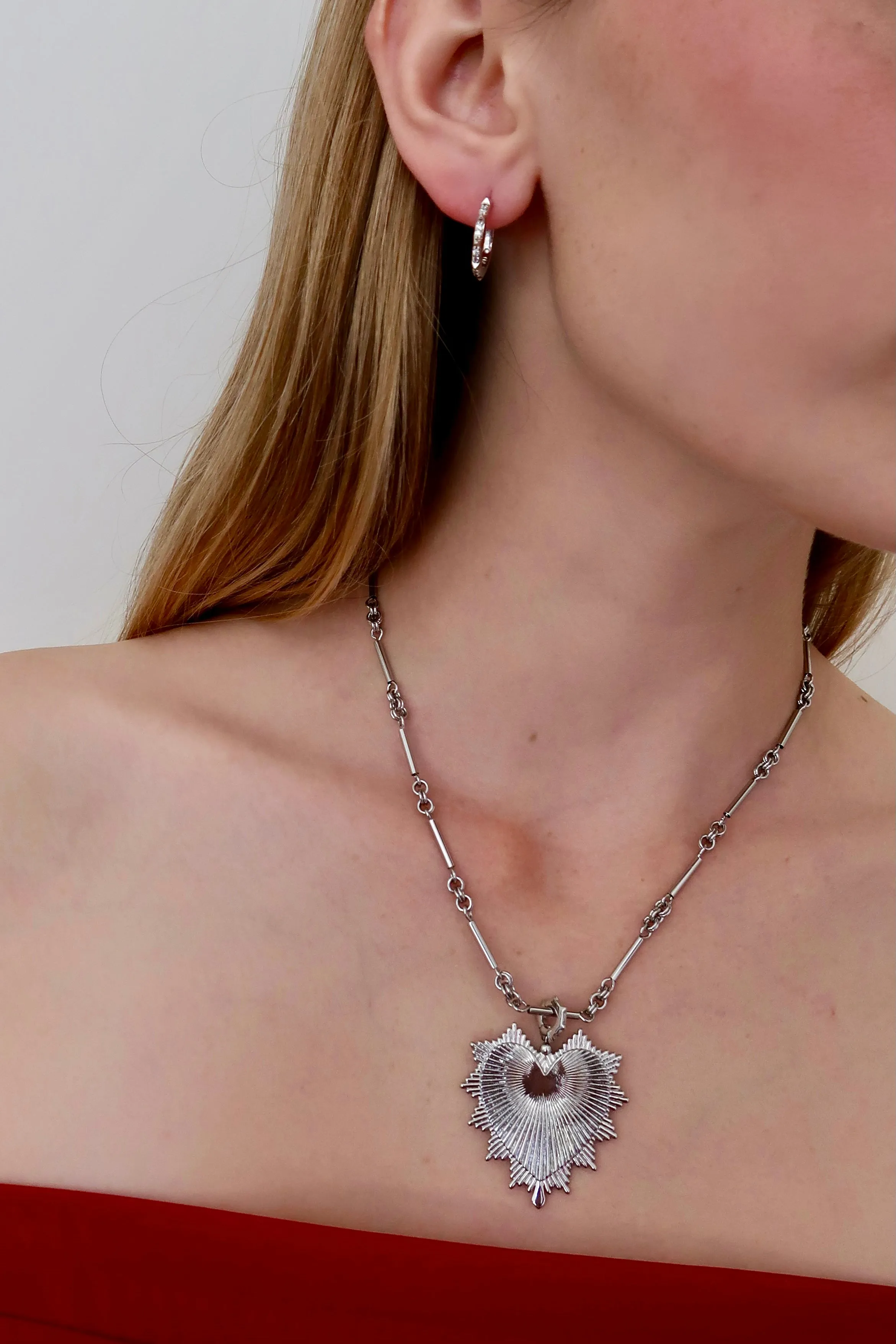 Tatum Vintage Heart Charm