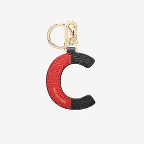 The SABRÉMOJI™ Alphabet Charm C - Rouge Noir