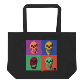 The Walking Dead Skull Pop Large Eco Tote